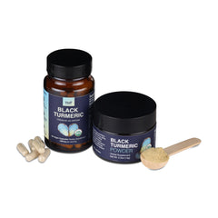 Black Turmeric Power Bundle — Capsules + Powder