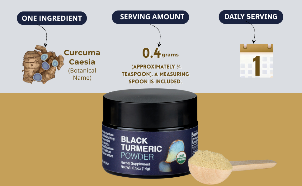 Black Turmeric Power Bundle — Capsules + Powder by New Universe Food
