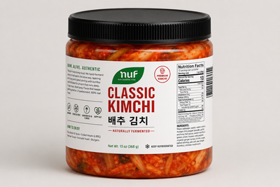 Classic Kimchi – Traditional Fermented Napa Cabbage | New Universe Food
