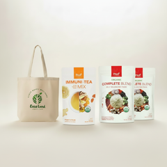Self Balancing Food Complete and Immuni-Tea Set w/eGuide & Tote Bag