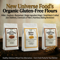 AVAILABLE FOR PRE-ORDER Organic Buckwheat Flour 1.5 lbs (Gluten-Free) | High Fiber Ancient Grain Flour