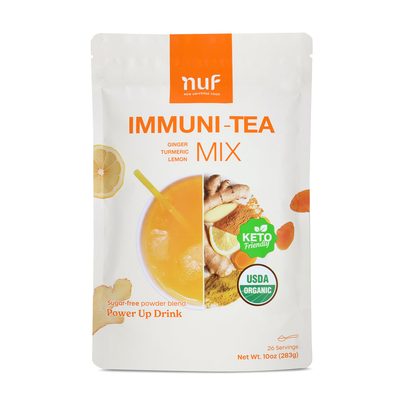 NUF Immuni-Tea Mix package on a white background