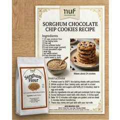 AVAILABLE FOR PRE-ORDER Organic Sorghum Flour 1.5 lbs (Gluten-Free) | Whole Grain Baking Flour Alternative