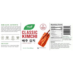 Classic Kimchi – Traditional Fermented Napa Cabbage | New Universe Food