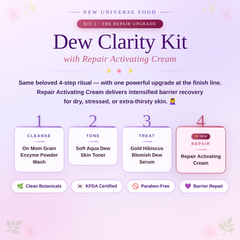 Kit 2: LikeDew Clarity with Repair Activating Cream