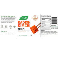 Radish Kimchi (Kkakdugi) – Naturally Fermented & Alive | New Universe Food