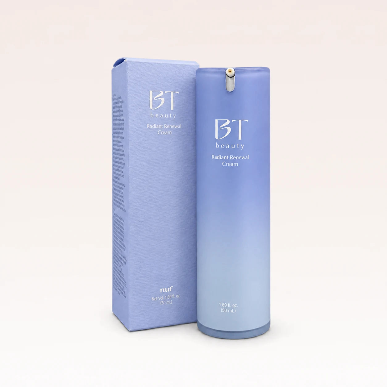 BT Beauty BT Radiant Renewal Cream 50 ml airless pump bottle and box